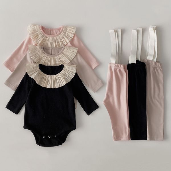 clothing sets 2 pcs born baby girl clothes infant outfits autumn spring romper overall pants 221007, White
clothing sets 2 pcs born baby girl clothes infant outfits autumn spring romper overall pants 221007, White