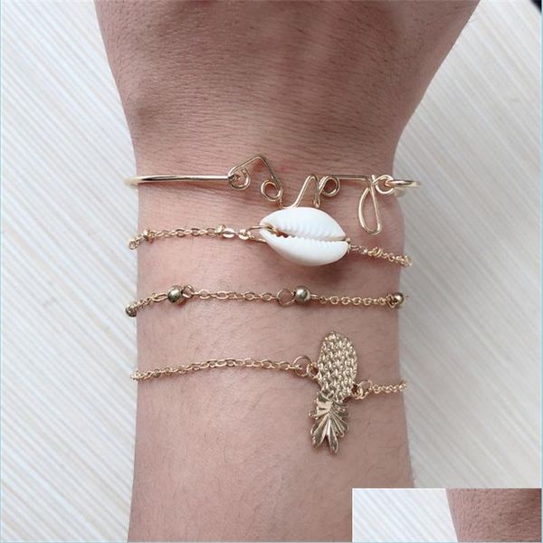 other fashion accessories fashion accessory creative hawaiian style pine love shell bracelet set jewelry 238 w2 drop delivery 2021 ac dhs6j, Silver
other fashion accessories fashion accessory creative hawaiian style pine love shell bracelet set jewelry 238 w2 drop delivery 2021 ac dhs6j, Silver