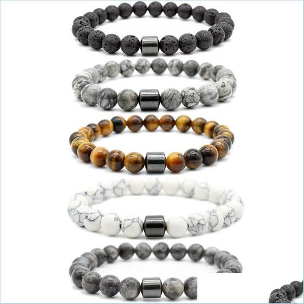 beaded strands natural stone volcanic rocks bracelet handmade men and woman turquoise glamour fashion beads jewelry bracelets magnet dhlxk, Black
beaded strands natural stone volcanic rocks bracelet handmade men and woman turquoise glamour fashion beads jewelry bracelets magnet dhlxk, Black