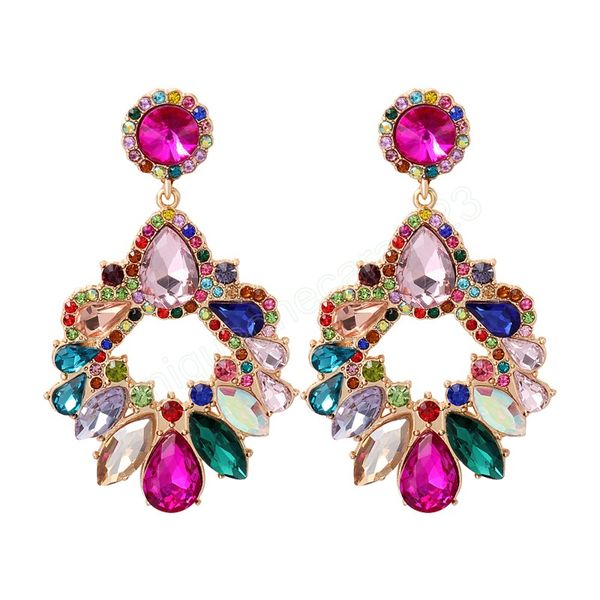 classic luxury crystal dangle earrings for women 3 colors elegant statement jewelry cute fashion accessories bijoux, Silver
classic luxury crystal dangle earrings for women 3 colors elegant statement jewelry cute fashion accessories bijoux, Silver