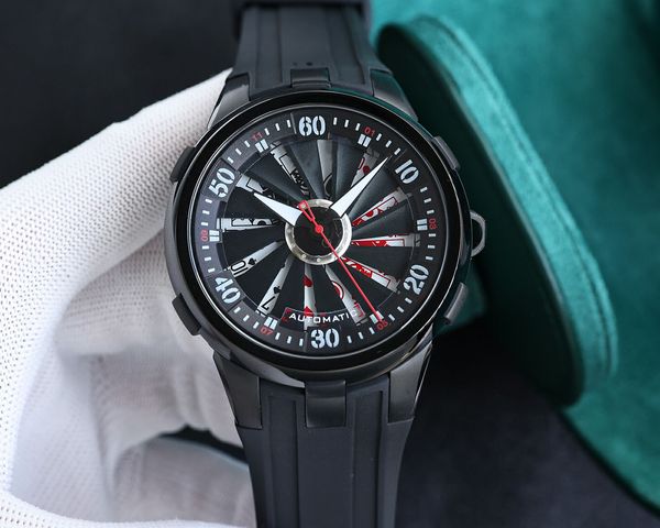 turbine automatic mens watch mechanical rubber strap anti reflective sapphire turbine analog display automatic -winding luxury wristwatch, Slivery;brown
turbine automatic mens watch mechanical rubber strap anti reflective sapphire turbine analog display automatic -winding luxury wristwatch, Slivery;brown