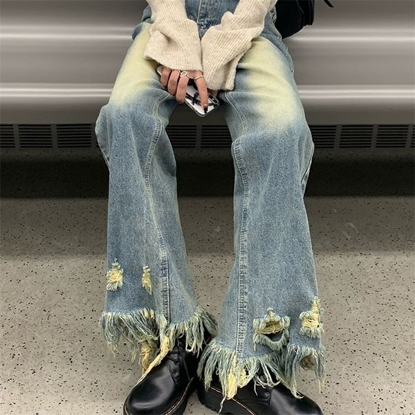 women's jeans y2k emo women vintage streetwear fairy grunge baggy denim trousers ripped pants alt straight high waist harajuku clothes, Blue
women's jeans y2k emo women vintage streetwear fairy grunge baggy denim trousers ripped pants alt straight high waist harajuku clothes, Blue