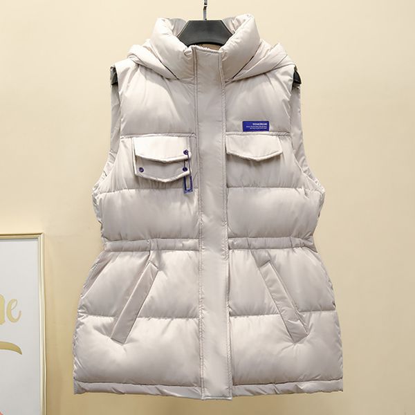 women's vests women winter vests hooded short bright color vest cotton padded sleeveless jacket female winter waistcoat big pocket 2210, Black;white
women's vests women winter vests hooded short bright color vest cotton padded sleeveless jacket female winter waistcoat big pocket 2210, Black;white