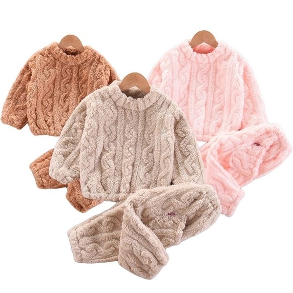 clothing sets clothing set plush sweaterpants 2pcs for girls boys outfit cotton thick warm costume winter children clothes suit 1-4y 221007, White
clothing sets clothing set plush sweaterpants 2pcs for girls boys outfit cotton thick warm costume winter children clothes suit 1-4y 221007, White