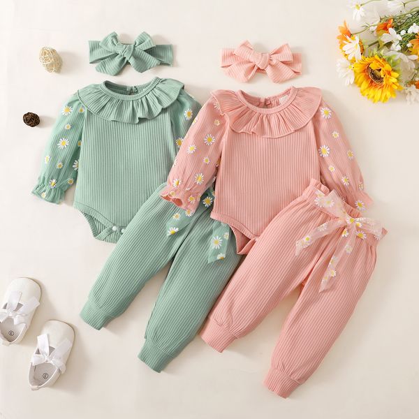 clothing sets citgeett autumn infant baby girls fall outfit daisy print long sleeve romper belted pants headband set clothes 221007, White
clothing sets citgeett autumn infant baby girls fall outfit daisy print long sleeve romper belted pants headband set clothes 221007, White