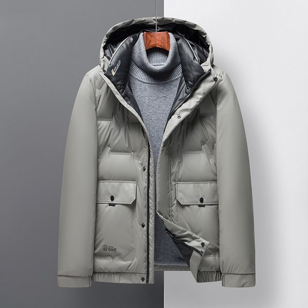 men's down parkas men winter hooded coat men's casual down jacket short winter thick warm outerwear middleaged and youth winter ja, Black
men's down parkas men winter hooded coat men's casual down jacket short winter thick warm outerwear middleaged and youth winter ja, Black