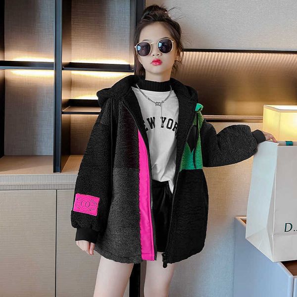 jackets kids girl fall winter fleece jackets 8 10 years patchwork hoodies fashion casual teen girl outerwear coat l221007, Blue;gray
jackets kids girl fall winter fleece jackets 8 10 years patchwork hoodies fashion casual teen girl outerwear coat l221007, Blue;gray
