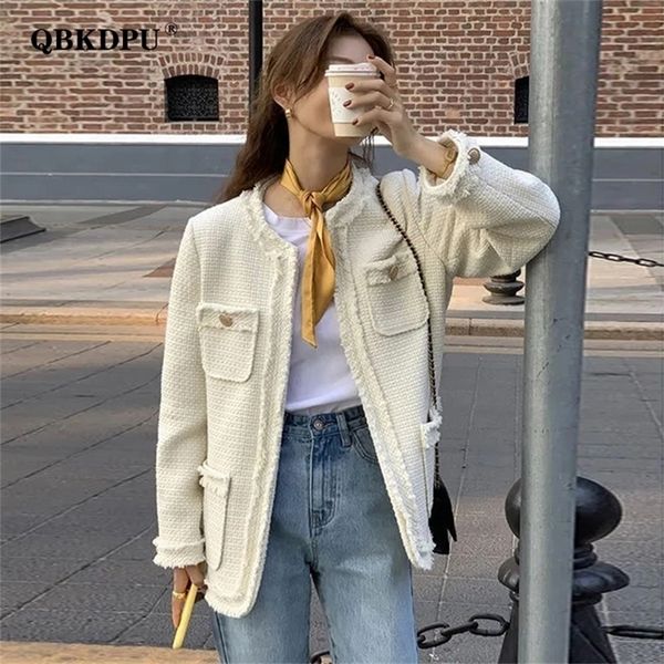 womens jackets streetwear casual round neck fringe tweed jacket women korean fashion long sleeve short coat spring elegant loose outerwear 2, Black;brown
womens jackets streetwear casual round neck fringe tweed jacket women korean fashion long sleeve short coat spring elegant loose outerwear 2, Black;brown
