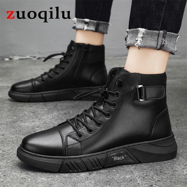 boots british motorcycle boots men classic leather military ankle botas hombre outdoor casual sneakers wholesale 221007, Black
boots british motorcycle boots men classic leather military ankle botas hombre outdoor casual sneakers wholesale 221007, Black