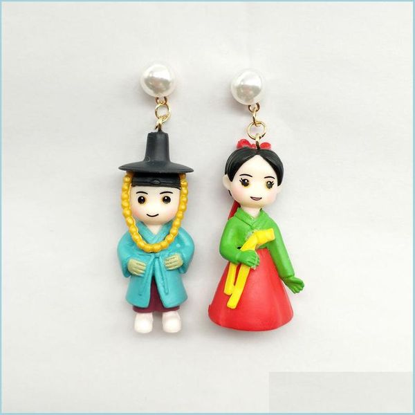 dangle chandelier cute handmade asymmetric cartoon characters traditional hanbok dangle earrings funny figure jewelry for mjfashion dhuo9, Silver
dangle chandelier cute handmade asymmetric cartoon characters traditional hanbok dangle earrings funny figure jewelry for mjfashion dhuo9, Silver