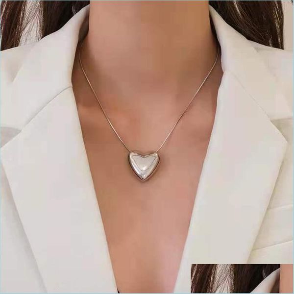 pendant necklaces fashion jewelry lover heart pendant necklace women choker chain necklaces 3764 q2 drop delivery 2021 pendants yydhho dhpmo, Silver
pendant necklaces fashion jewelry lover heart pendant necklace women choker chain necklaces 3764 q2 drop delivery 2021 pendants yydhho dhpmo, Silver