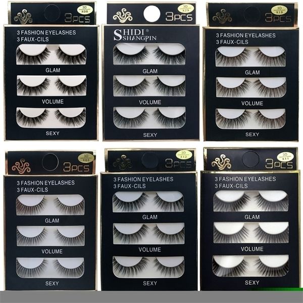 false eyelashes shidishangpin 3 pairs 29 styles 3d faux mink hair soft fluffy wispy thick lashes handmade lash eye makeup tools 221006
false eyelashes shidishangpin 3 pairs 29 styles 3d faux mink hair soft fluffy wispy thick lashes handmade lash eye makeup tools 221006