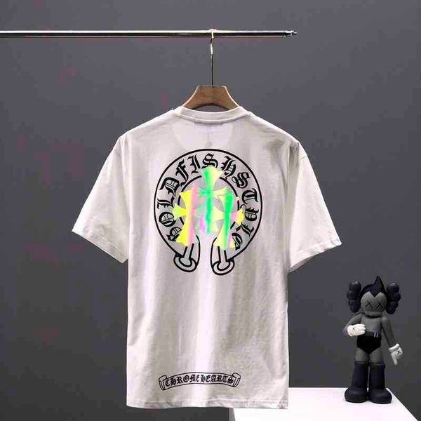 men's t-shirt summer new european and american fashion cioxin short sleeve women's loose colorful cioss reflective lovers' ib, White;black
men's t-shirt summer new european and american fashion cioxin short sleeve women's loose colorful cioss reflective lovers' ib, White;black
