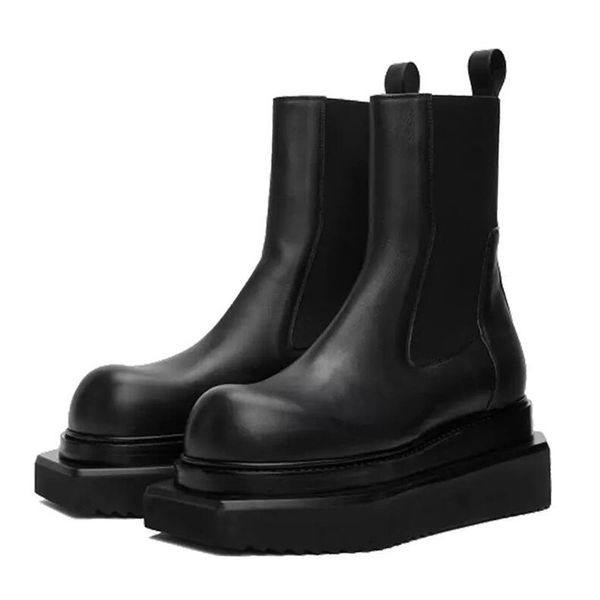 fashion black men chelsea boots man designer platform motorcycle boot waterproof male leather ankle boot
fashion black men chelsea boots man designer platform motorcycle boot waterproof male leather ankle boot