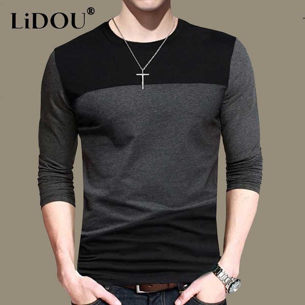 men's t-shirts autumn winter y2k patchwork fashion casual t-shirts man long sleeve loose oversized cotton homme vintage streetwear clo, White;black
men's t-shirts autumn winter y2k patchwork fashion casual t-shirts man long sleeve loose oversized cotton homme vintage streetwear clo, White;black