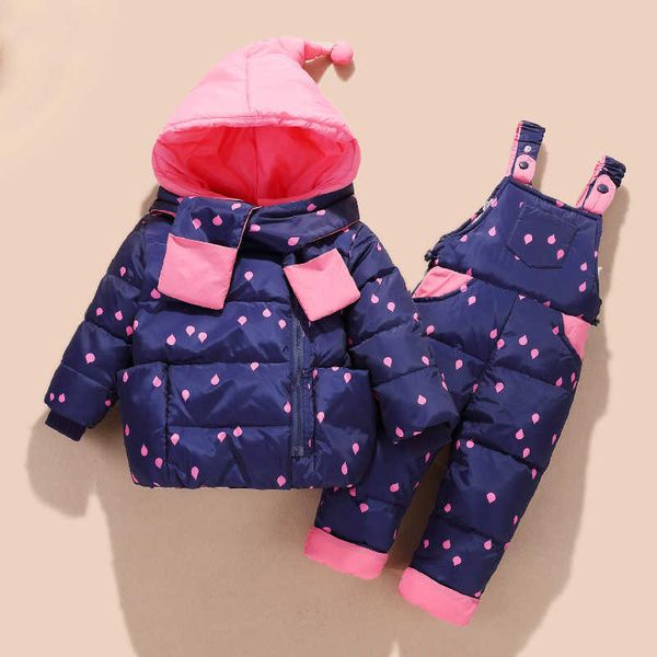 jackets new children's winter girls suit baby girls coat and pants kids set l221007, Blue;gray
jackets new children's winter girls suit baby girls coat and pants kids set l221007, Blue;gray