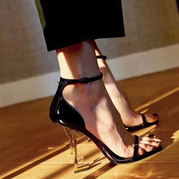 women sandals dance shoe super 9cm high heel woman shoes fashion leather new heels lady wedding metal belt buckle with box large size, Black
women sandals dance shoe super 9cm high heel woman shoes fashion leather new heels lady wedding metal belt buckle with box large size, Black