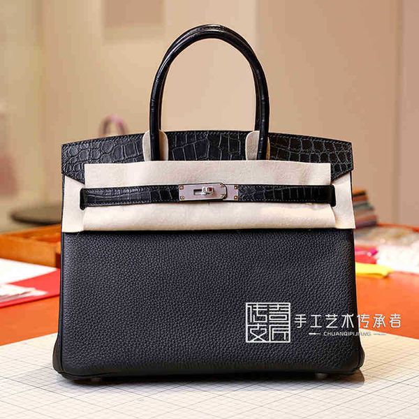 birkins designer herme handbags 2022 women's herme bag togo spell crocodile leather black touch bk30cm silver buckle handbags sdf7
birkins designer herme handbags 2022 women's herme bag togo spell crocodile leather black touch bk30cm silver buckle handbags sdf7