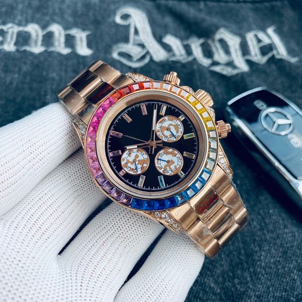 u1 designer watch ceramic bezel rubber strap black bezel automatic diamonds gold mens watches 40mm wristwatch waterproof sports wristwatches, Slivery;brown
u1 designer watch ceramic bezel rubber strap black bezel automatic diamonds gold mens watches 40mm wristwatch waterproof sports wristwatches, Slivery;brown