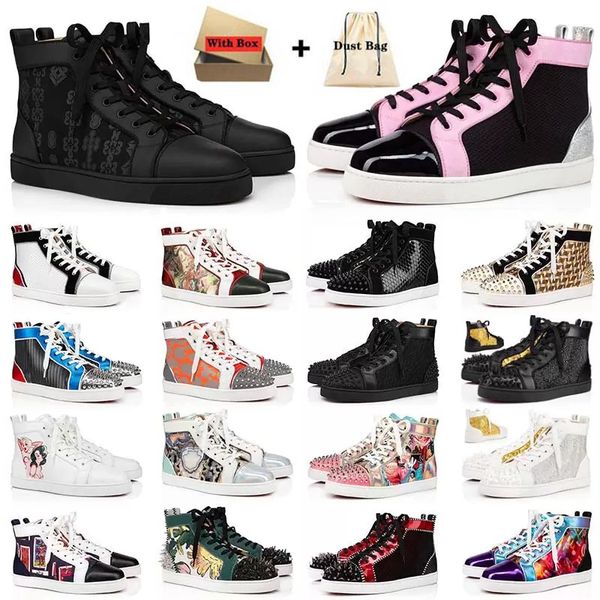 with box luxury loafers red soles boots designer shoes platform sneakers junior spikes mens womens reds sole black glitter bottoms flat trai
with box luxury loafers red soles boots designer shoes platform sneakers junior spikes mens womens reds sole black glitter bottoms flat trai