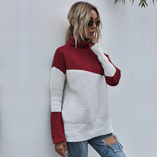 women's knits tees ladies autumn winter women sweater patchwork casual warm basic jumper knitted women sweaters pullover female pull k, White
women's knits tees ladies autumn winter women sweater patchwork casual warm basic jumper knitted women sweaters pullover female pull k, White