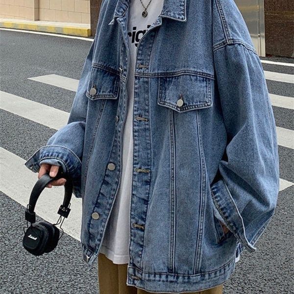 men's jackets ss denim jacket men's high street hip-hop trainer jacket autumn trend streetwear all-match preppy oversize punk jean, Black;brown
men's jackets ss denim jacket men's high street hip-hop trainer jacket autumn trend streetwear all-match preppy oversize punk jean, Black;brown