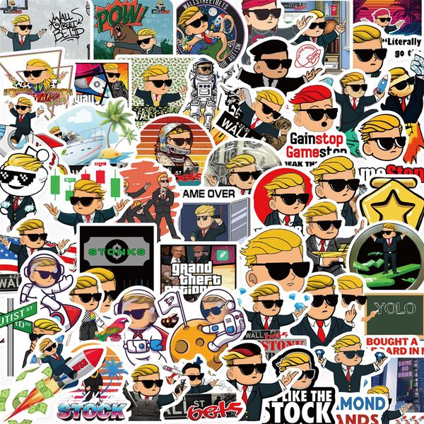 50pcs wallstreetbets stickers yolo stonks graffiti kids toy skateboard car motorcycle bicycle sticker decals wholesale
50pcs wallstreetbets stickers yolo stonks graffiti kids toy skateboard car motorcycle bicycle sticker decals wholesale