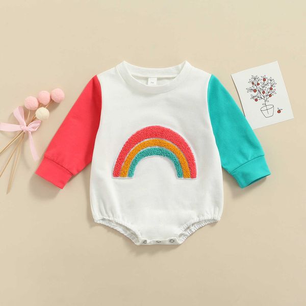 rompers cute baby clothes spring autumn new fashion baby toddler girls clothes rainbow print long sleeve romper jumpsuit j220922, Blue
rompers cute baby clothes spring autumn new fashion baby toddler girls clothes rainbow print long sleeve romper jumpsuit j220922, Blue