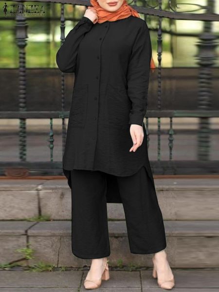 ethnic clothing muslim vintage long sleeve blouse 2pcs suits zanzea sets elegant women dubai turkey abaya pant hijab tracksuit 221007, Red
ethnic clothing muslim vintage long sleeve blouse 2pcs suits zanzea sets elegant women dubai turkey abaya pant hijab tracksuit 221007, Red