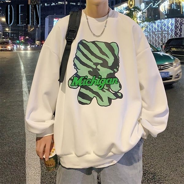 mens hoodies sweatshirts oein casual loose sweatshirt men hoodies bear print autumn oversized hoodie streetwear mens clothes sportswear male, Black
mens hoodies sweatshirts oein casual loose sweatshirt men hoodies bear print autumn oversized hoodie streetwear mens clothes sportswear male, Black