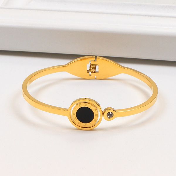 designer roman numerals bangle luxury brand enamel bracelets men and women fashion bracelets everyday accessories party wedding valentine�, Black
designer roman numerals bangle luxury brand enamel bracelets men and women fashion bracelets everyday accessories party wedding valentine�, Black