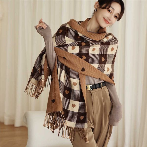 scarves new luxury plaid scarf cashmere thick shawl women long winter wram pashmina wraps hijab with tassel bufanda foulard 2022 g221007, Blue;gray
scarves new luxury plaid scarf cashmere thick shawl women long winter wram pashmina wraps hijab with tassel bufanda foulard 2022 g221007, Blue;gray