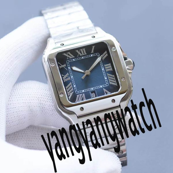 2022 new classic men's luxury square watch 40mm stainless steel mechanical case and bracelet fashion, Slivery;brown
2022 new classic men's luxury square watch 40mm stainless steel mechanical case and bracelet fashion, Slivery;brown