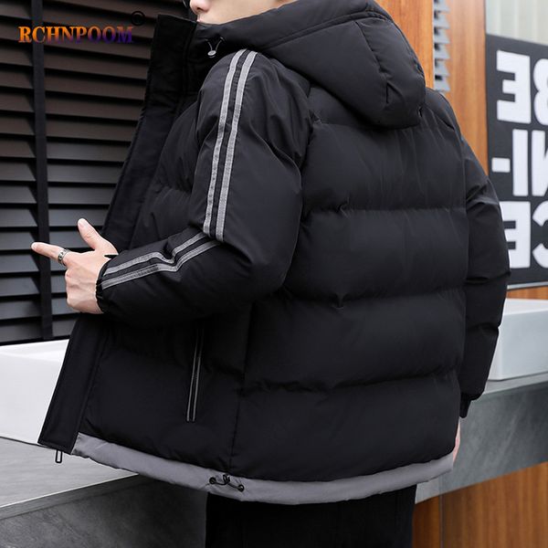 men's jackets men winter thicken warm hooded jacket men leisure loose windproof cotton jackets men big size brand parker coat 221007, Black;brown
men's jackets men winter thicken warm hooded jacket men leisure loose windproof cotton jackets men big size brand parker coat 221007, Black;brown