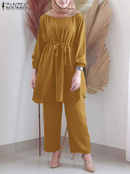ethnic clothing zanzea women fashiom muslim sets two piece outifits casual long sleeve blouse trousers suits loose pant matching l221007, Red
ethnic clothing zanzea women fashiom muslim sets two piece outifits casual long sleeve blouse trousers suits loose pant matching l221007, Red