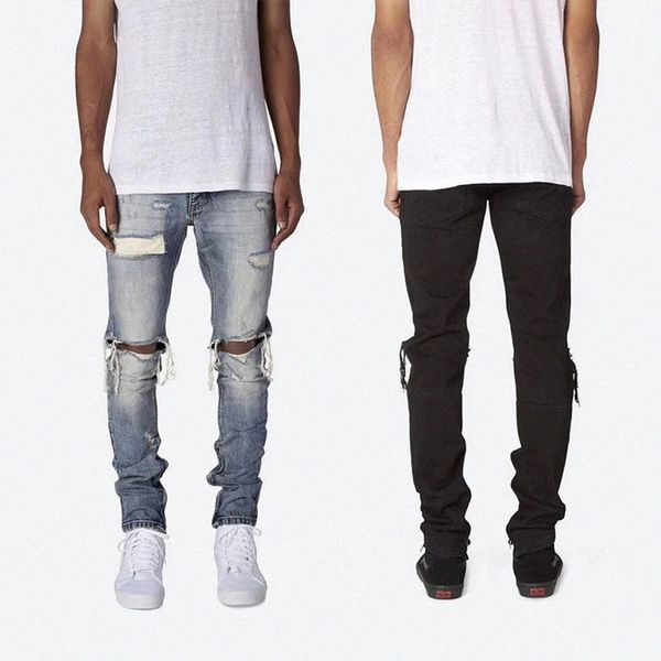 designer mnml jeans for mens distressed ripped biker slim fit motorcycle bikers denim for man washing to do the old fold denim trousers fash, Blue
designer mnml jeans for mens distressed ripped biker slim fit motorcycle bikers denim for man washing to do the old fold denim trousers fash, Blue