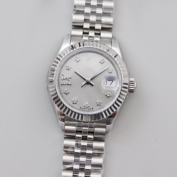 fashion elegant ladies watch 28mm stainless steel strap sapphire crystal oyster perpetual designer watch luxury watches nh05 movement watchs, Slivery;brown
fashion elegant ladies watch 28mm stainless steel strap sapphire crystal oyster perpetual designer watch luxury watches nh05 movement watchs, Slivery;brown