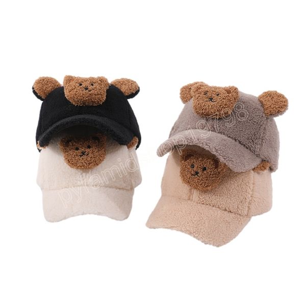 bear winter baseball caps for kids girls boys lamb wool baby hat adjustable kids cap infant accessories toddler hats 1-3y, Yellow
bear winter baseball caps for kids girls boys lamb wool baby hat adjustable kids cap infant accessories toddler hats 1-3y, Yellow