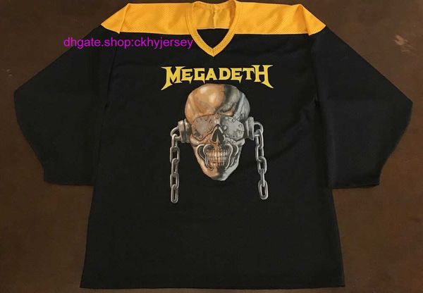 new jerseys rare stitched retro megadeth rattlehead 83 hockey jersey mens kids throwback jerseys, Black
new jerseys rare stitched retro megadeth rattlehead 83 hockey jersey mens kids throwback jerseys, Black