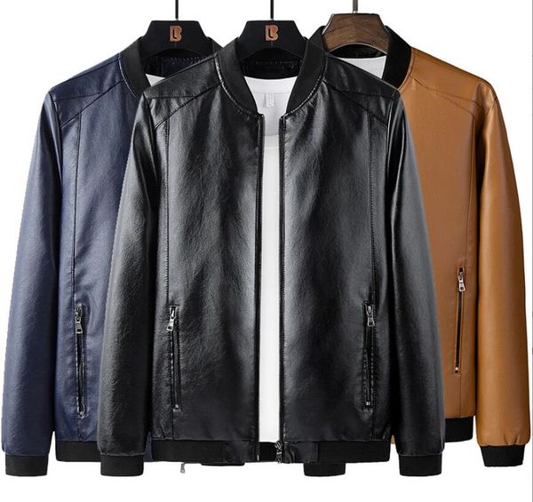 men's faux leather jackets motorcycle large size men jacket black khaki navy men pu coat outerwear mm8llh16, Black;brown
men's faux leather jackets motorcycle large size men jacket black khaki navy men pu coat outerwear mm8llh16, Black;brown