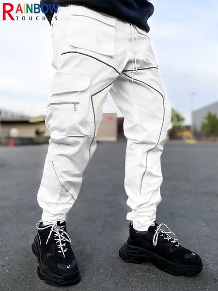 men's pants rainbowtouches mannen outdoor sport broek windscherm multi pocket reflecterende streep casual cargo superieure kwaliteit g2, Black
men's pants rainbowtouches mannen outdoor sport broek windscherm multi pocket reflecterende streep casual cargo superieure kwaliteit g2, Black