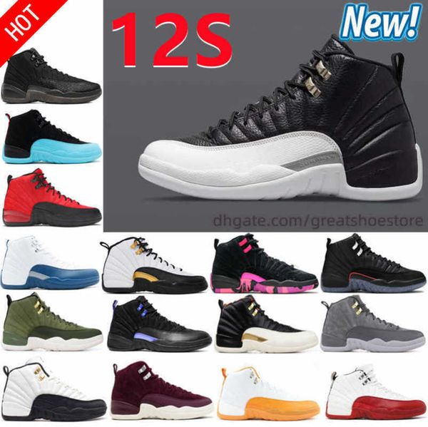 2022 12s men basketball shoes 12 xii twist grind flu game university gold gamma blue dark concord royalty indigo royal taxi french p2yk, Black
2022 12s men basketball shoes 12 xii twist grind flu game university gold gamma blue dark concord royalty indigo royal taxi french p2yk, Black