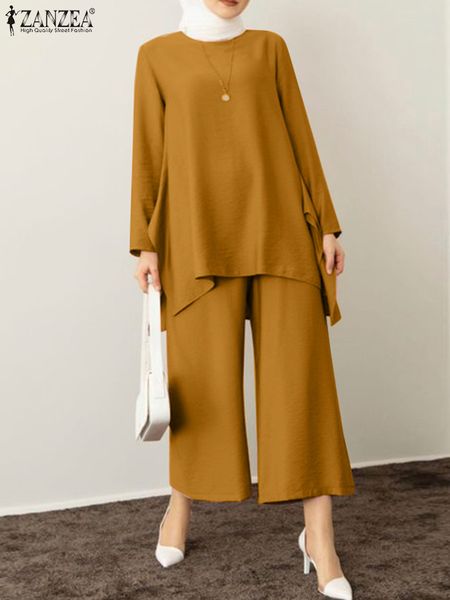 ethnic clothing 2pcs fashion women long sleeve blouse wide leg pant sets zanzea elegant solid suits casual loose matching muslim outifits 22, Red
ethnic clothing 2pcs fashion women long sleeve blouse wide leg pant sets zanzea elegant solid suits casual loose matching muslim outifits 22, Red