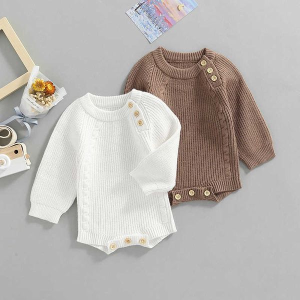 rompers baby romper autumn newborn long sleeve wool fabric knitted jumpsuit baby girl boy soft clothing outfits j220922, Blue
rompers baby romper autumn newborn long sleeve wool fabric knitted jumpsuit baby girl boy soft clothing outfits j220922, Blue