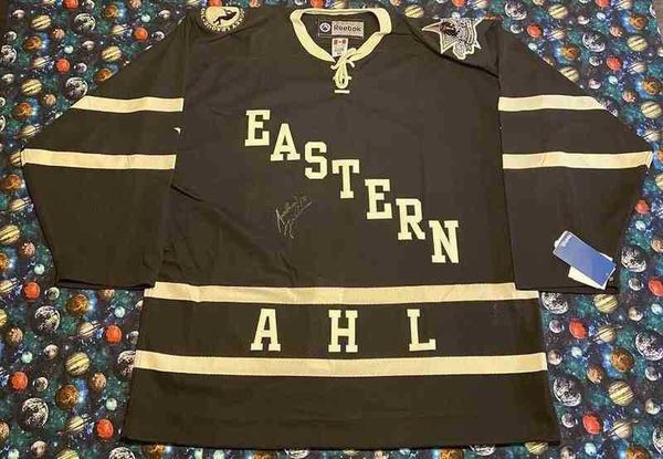 new jerseys rare stitched 2011 eastern ahl all star classic hershey hockey jersey mens kids throwback jerseys, Black
new jerseys rare stitched 2011 eastern ahl all star classic hershey hockey jersey mens kids throwback jerseys, Black