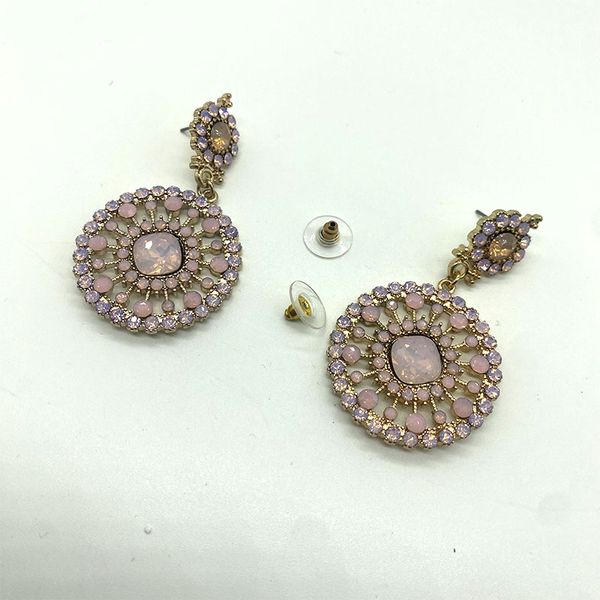 charm alloying protein niche design rhinestone earrings can be customized and sold directly by manufacturers, Golden
charm alloying protein niche design rhinestone earrings can be customized and sold directly by manufacturers, Golden