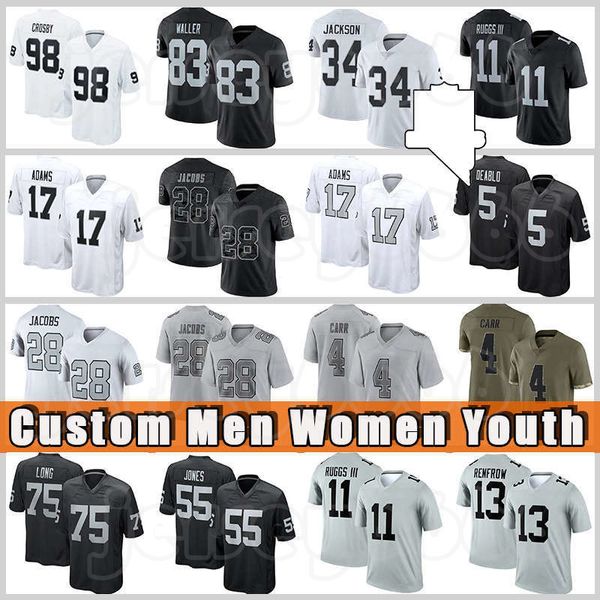 83 darren waller 17 davante adams football 98 maxx crosby jersey 28 josh jacobs 4 derek carr hunter renfrow johnathan abram chandler jones h, Black;red
83 darren waller 17 davante adams football 98 maxx crosby jersey 28 josh jacobs 4 derek carr hunter renfrow johnathan abram chandler jones h, Black;red