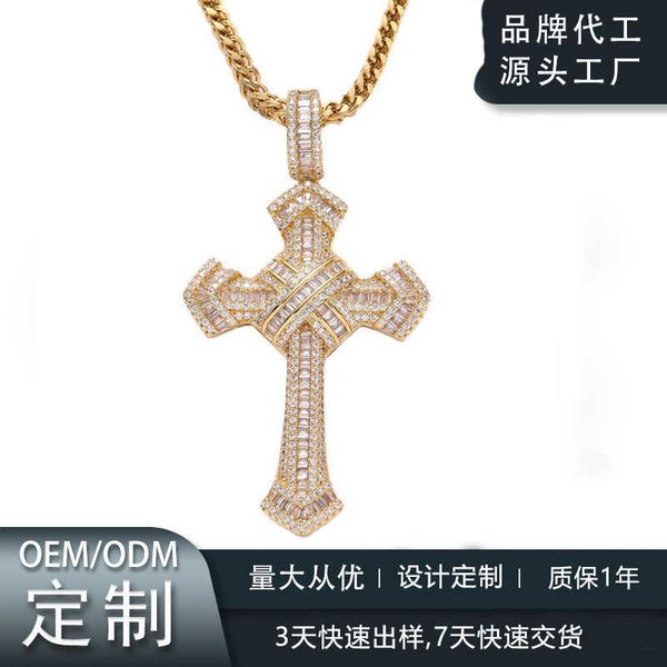 pendant necklaces strands strings ht hip hop accessories men's cuban cross zircon collar chain, Silver
pendant necklaces strands strings ht hip hop accessories men's cuban cross zircon collar chain, Silver