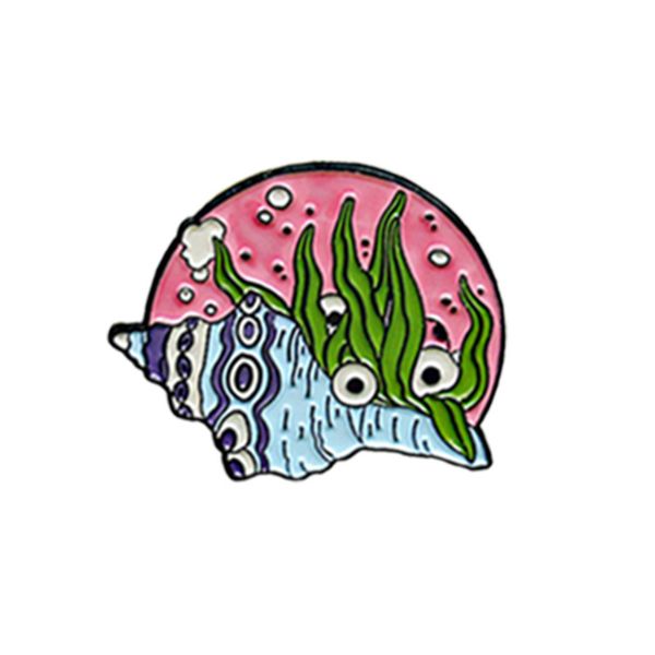 happy conch spits bubbles brooches for children cartoon metal animal badges jewelry denim shirt gift bag accessories collar pin, Gray
happy conch spits bubbles brooches for children cartoon metal animal badges jewelry denim shirt gift bag accessories collar pin, Gray