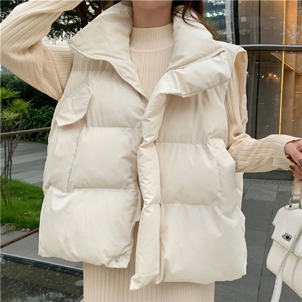 women's vests warm winter thicken pink tanks women all match black vest sleeveless elegant waistcoat korean fashion lady 221007, Black;white
women's vests warm winter thicken pink tanks women all match black vest sleeveless elegant waistcoat korean fashion lady 221007, Black;white